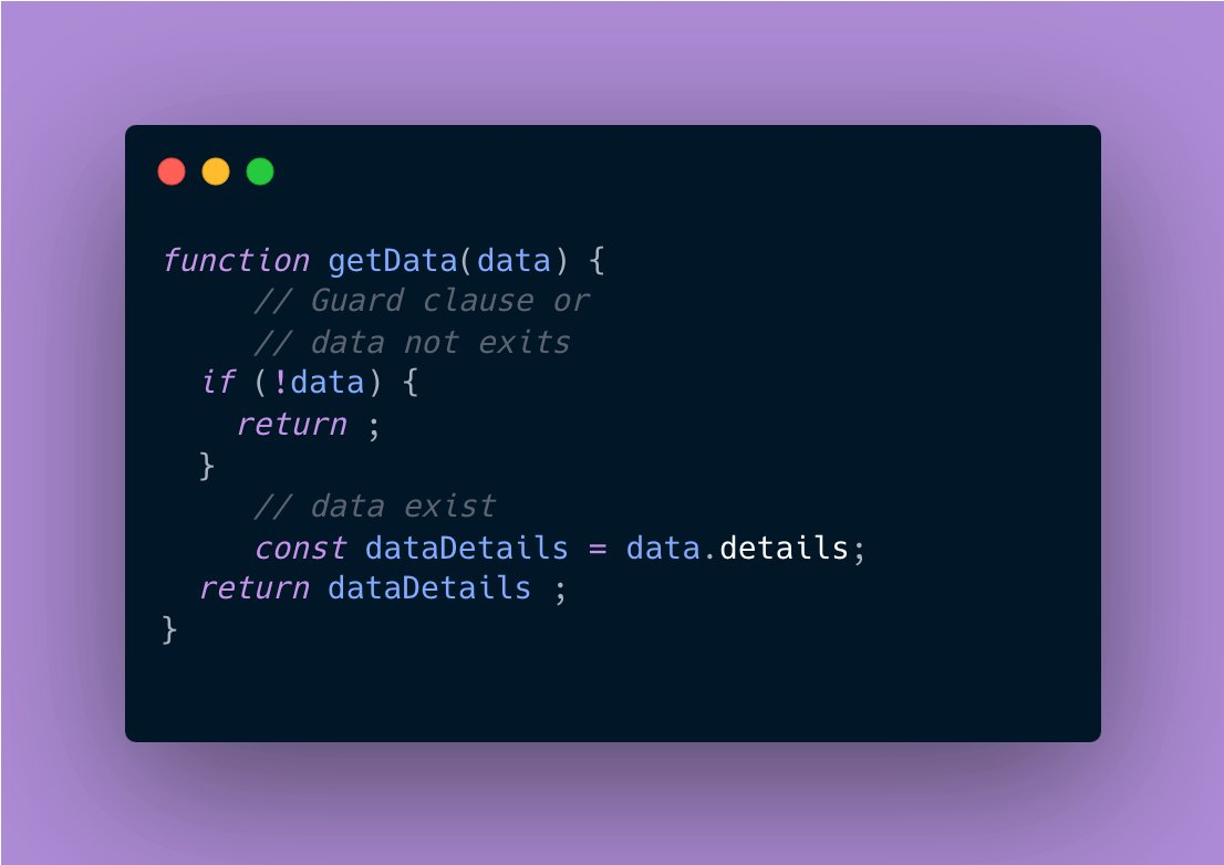 Understanding Guard Clauses in Frontend Development: Enhancing Code Readability and Efficiency